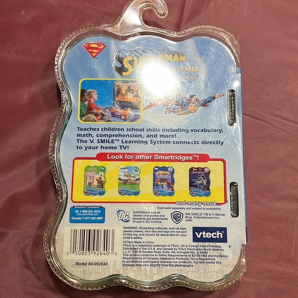 Superman V Smile Vtech Game - Picture 2 of 3